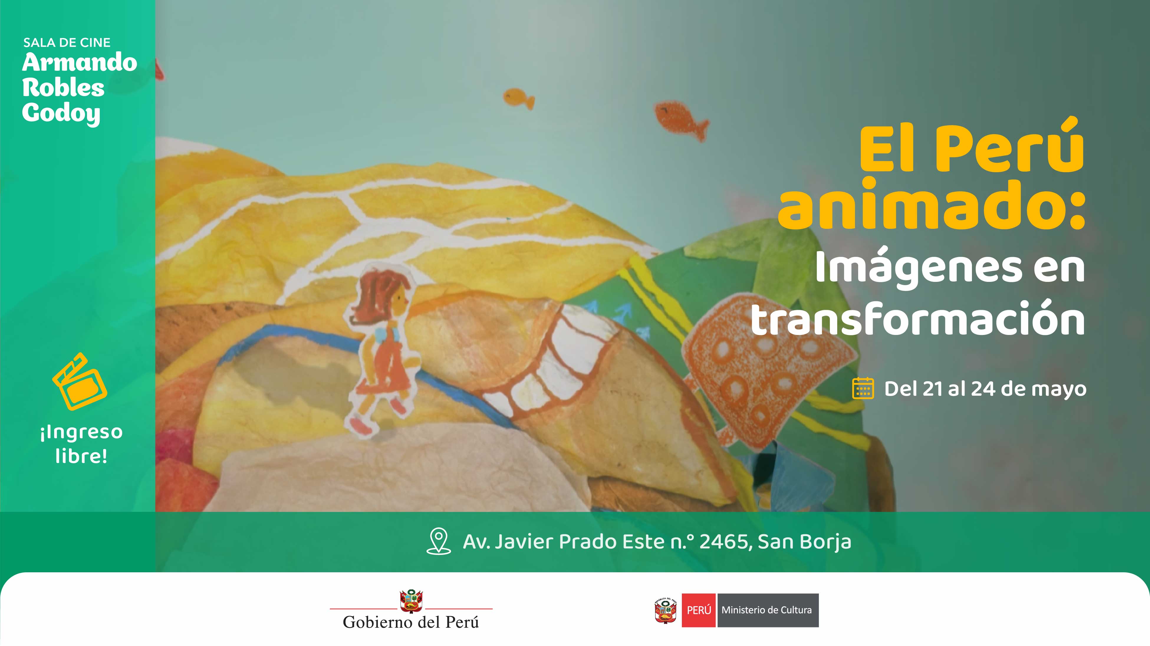 Ciclo de cine | "El Perú animado: Imágenes en transformación" en la sala Armando Robles Godoy