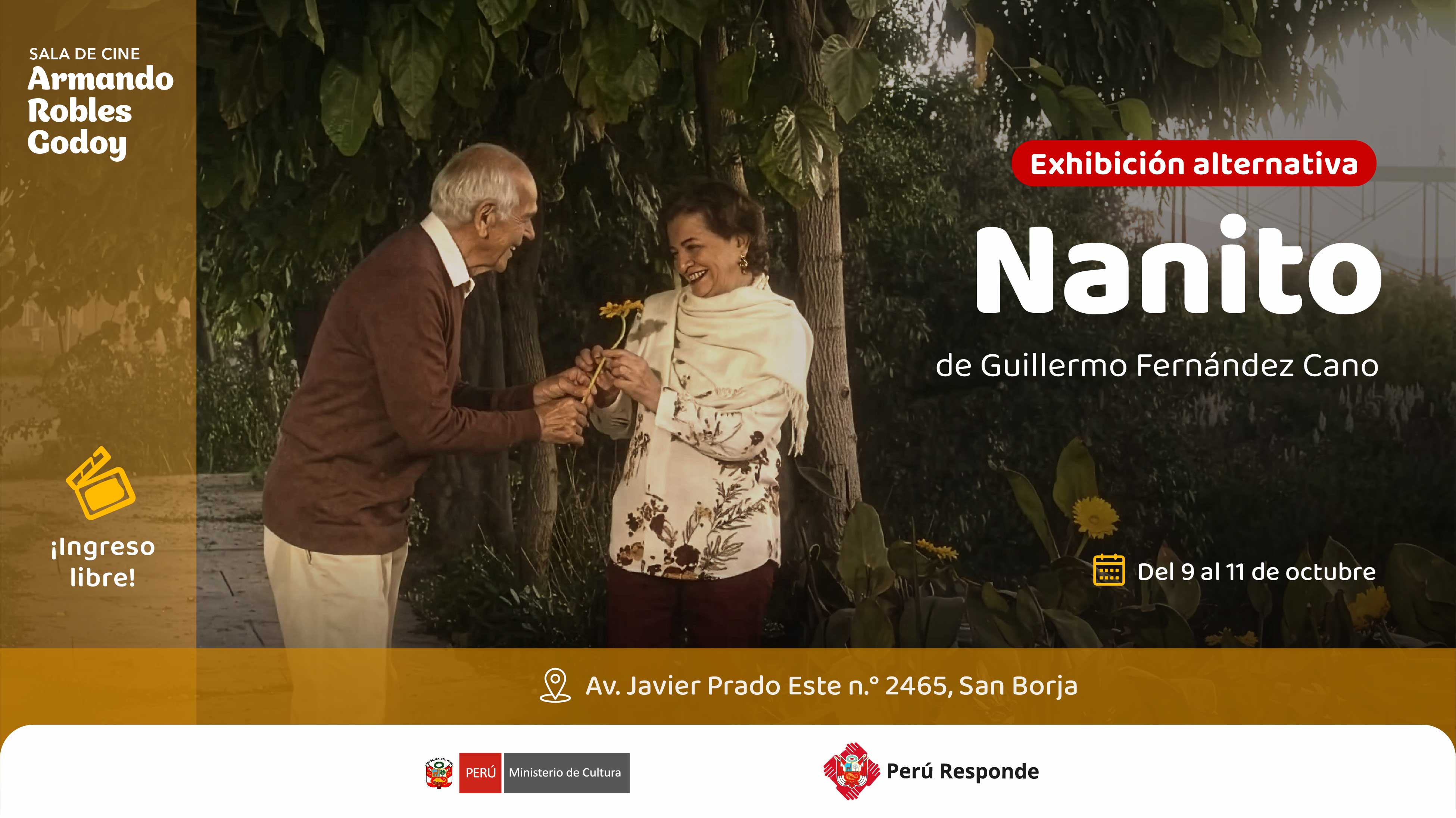 Exhibición alternativa | "Nanito" en la Sala de cine Armando Robles Godoy