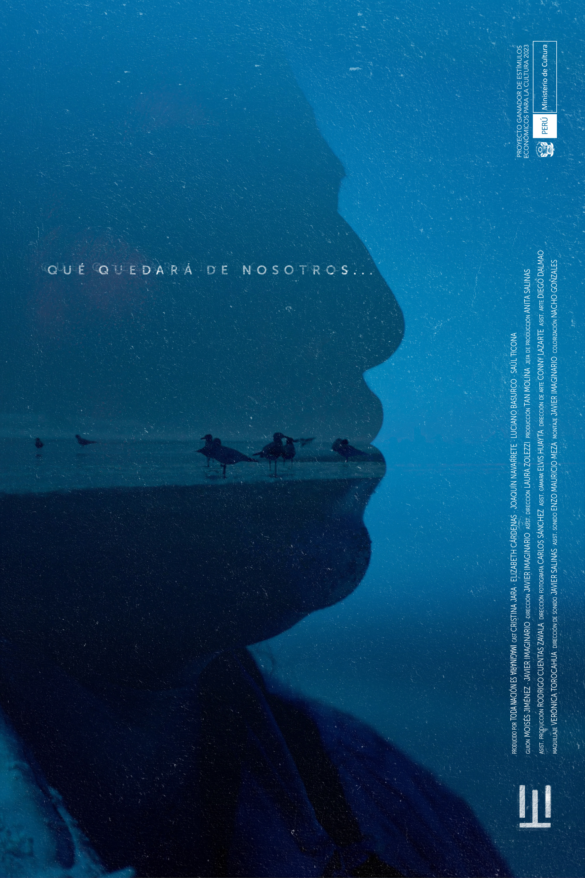 Afiche "Qué quedará de nosotros..."