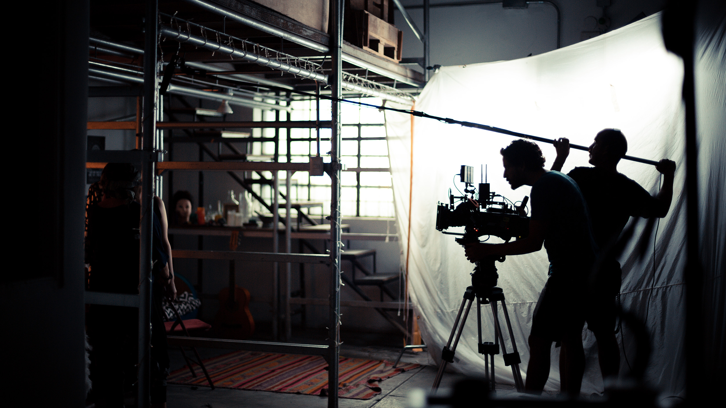 Foto &amp;#8211; Rodaje del piloto de serie Daniela &amp;#8211; Cap bienvenida a la adultez (1)