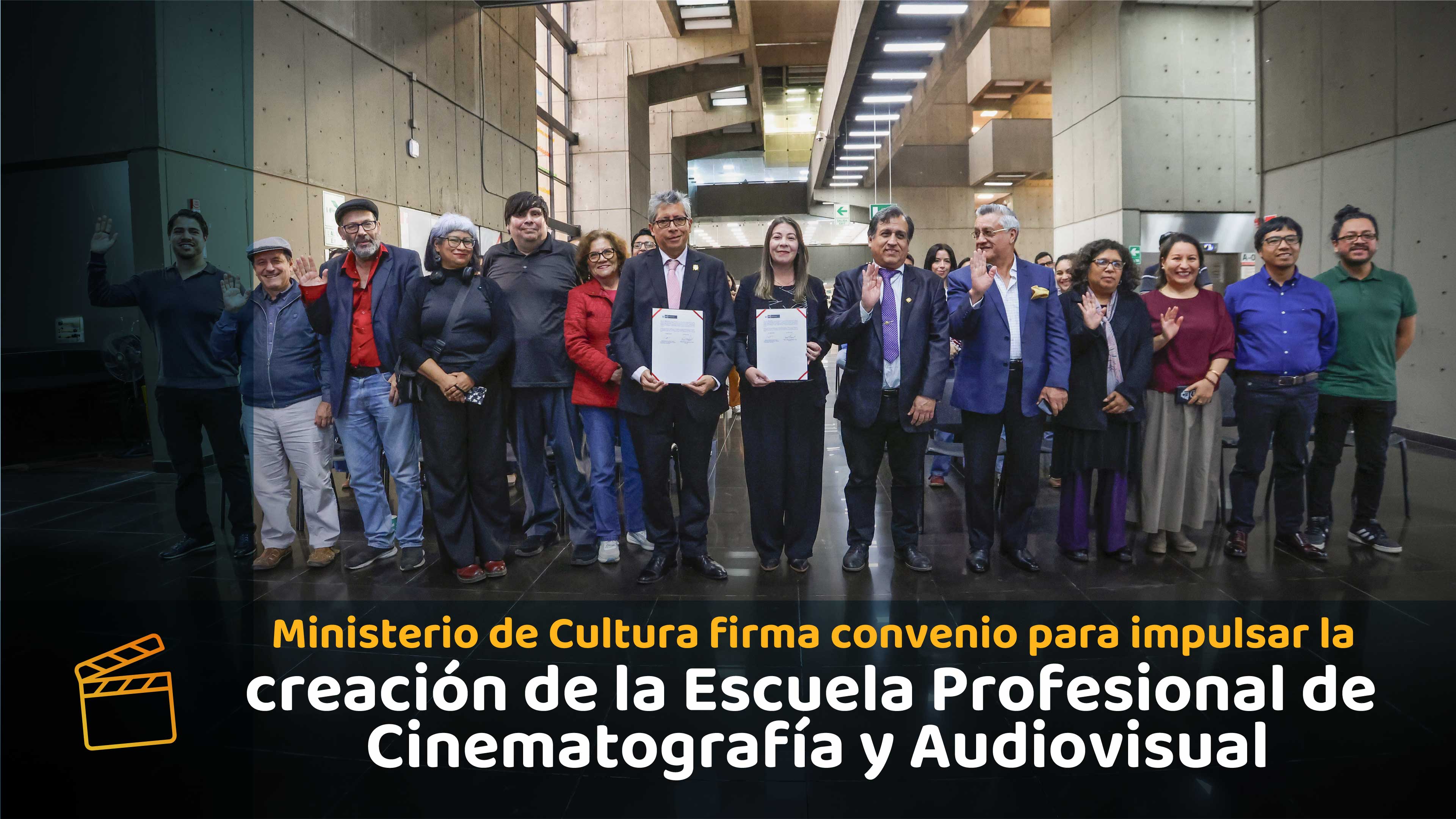 Firma de convenio con la UNMSM