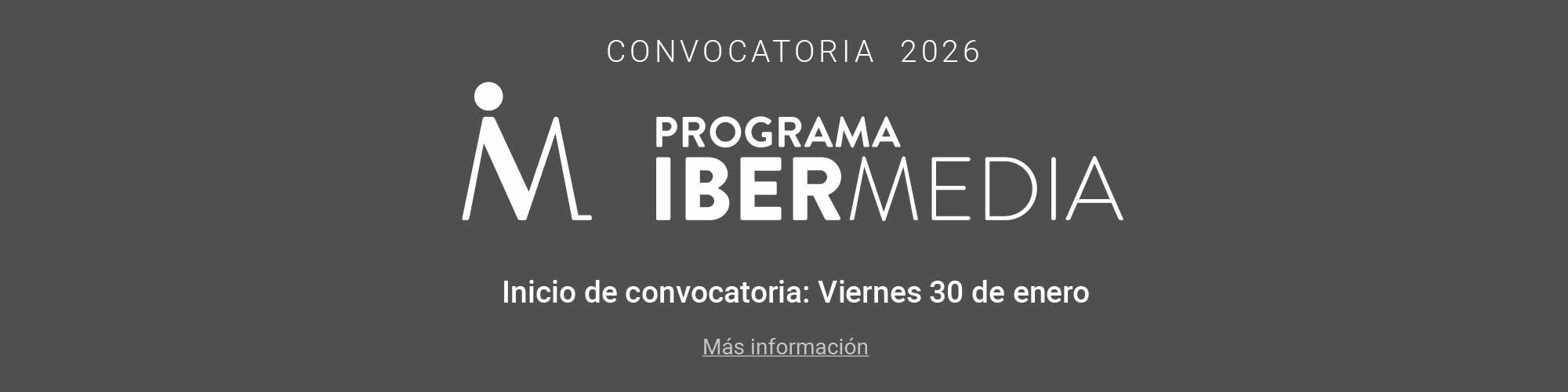 Convocatoria 2026 de Ibermedia