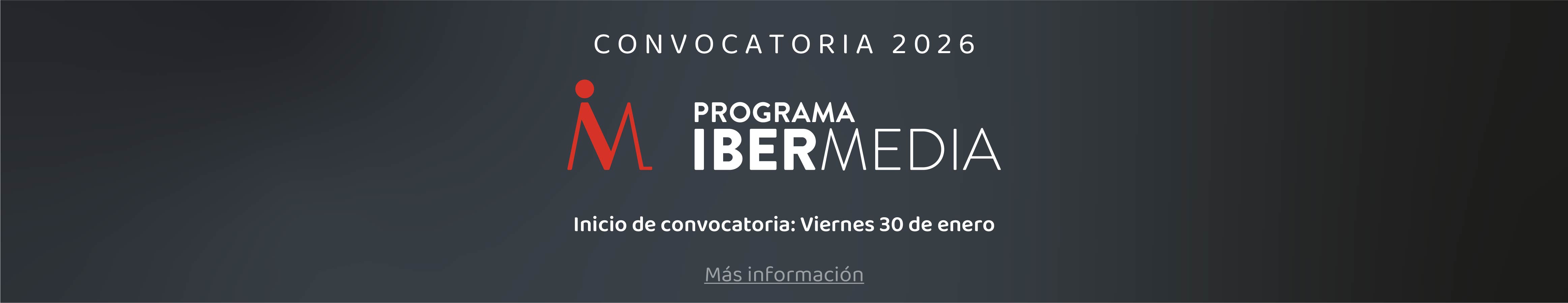 Convocatoria 2026 de Ibermedia