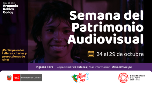 Ciclo de cine por el Día Mundial del Patrimonio Audiovisual en la sala Armando Robles Godoy