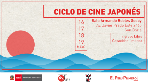Ciclo de Cine Japonés en la sala Armando Robles Godoy
