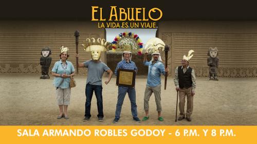 "El Abuelo" en la sala Armando Robles Godoy