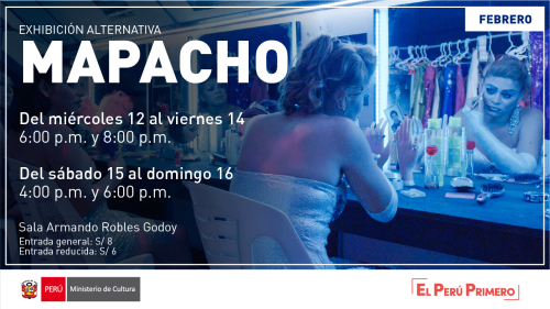 "Mapacho" en la sala Armando Robles Godoy