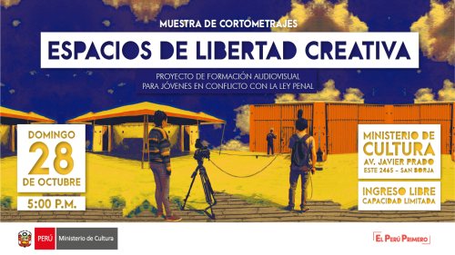 Muestra de cortometrajes: Espacios de libertad creativa