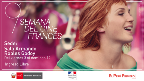"9° Semana del Cine Francés" en la sala Armando Robles Godoy