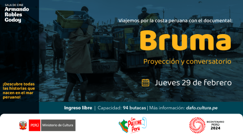 "Bruma" en la sala Armando Robles Godoy