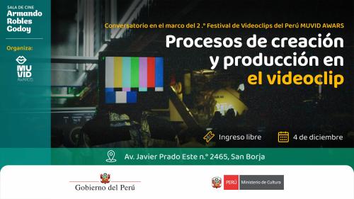 [Conversatorio] Procesos de creación y producción en el videoclip