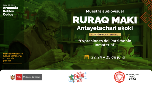 Muestra audiovisual Ruraq Maki 2024