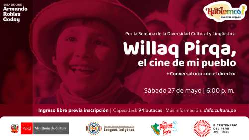 Willaq Pirqa en la sala Armando Robles Godoy