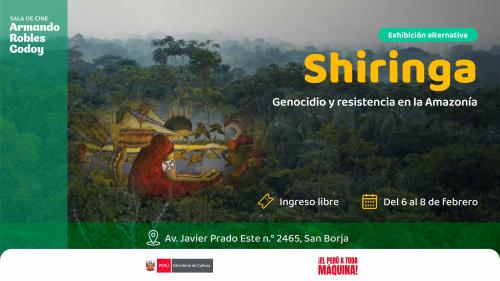 Exhibición alternativa de "Shiringa. Genocidio y resistencia en la Amazonía"