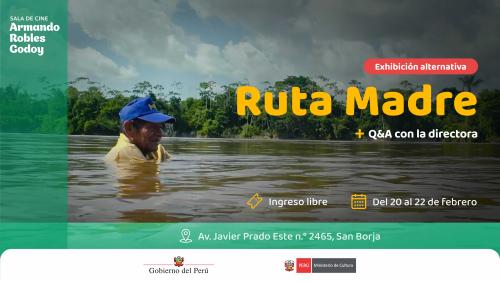 Exhibición alternativa | "Ruta Madre" en la sala Armando Robles Godoy