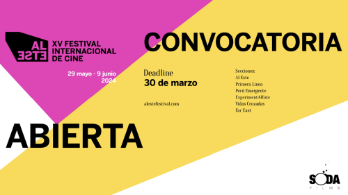 Convocatoria del Festival de Cine Al Este 2024