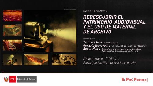 [Conversatorio] Redescubrir el patrimonio audiovisual y el uso de material de archivo
