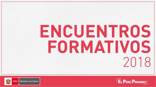 Encuentros Formativos DAFO 2018