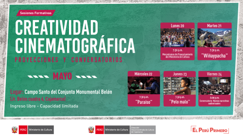 Creatividad Cinematográfica: Conversatorios y proyecciones en Cajamarca