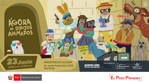 Ágora de Dibujos Animados en el Ministerio de Cultura