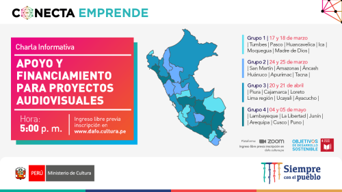Charla Informativa - ‘Apoyo y financiamiento para proyectos audiovisuales’