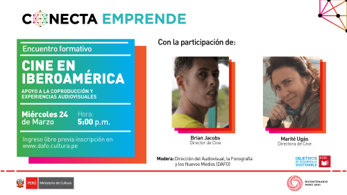 [Encuentro Formativo] Cine en Iberoamérica | Apoyo a la coproducción y experiencias audiovisuales