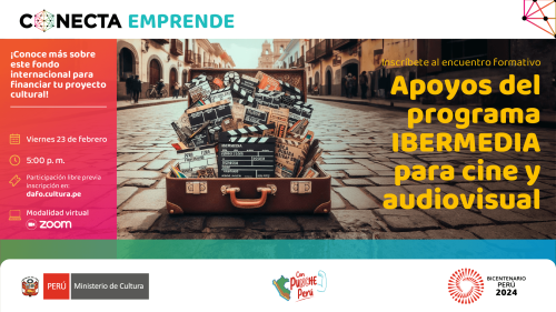 Encuentro formativo: Apoyos del Programa IBERMEDIA para cine y audiovisual