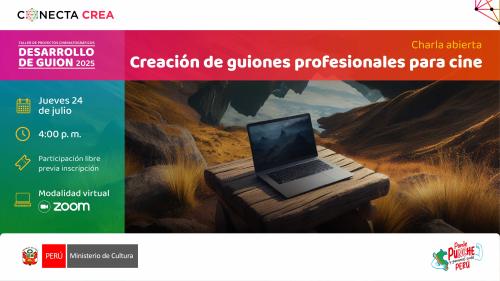 Encuentro Formativo "Creación de guiones profesionales para cine"