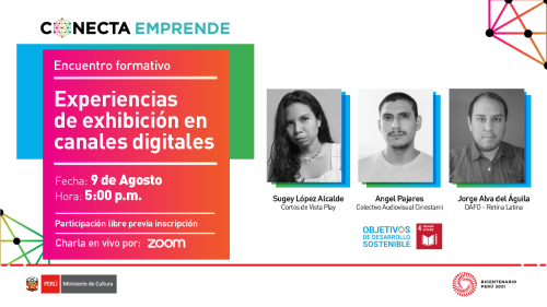 Encuentro Formativo - Experiencias de exhibición en canales digitales