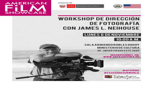 Workshop de Dirección de Fotografía con James L. Neihouse