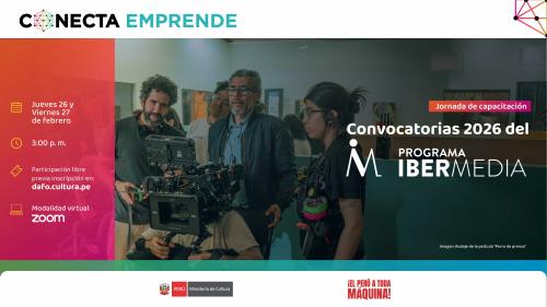 Jornada de capacitación - Convocatorias Ibermedia 2026
