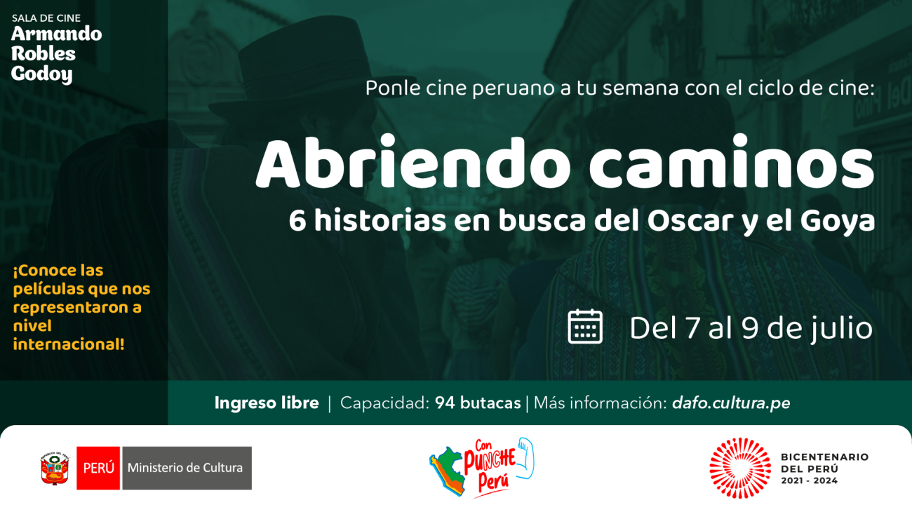 CIclo de cine "Abriendo Caminos. 6 historias en busca del Oscar y el Goya"