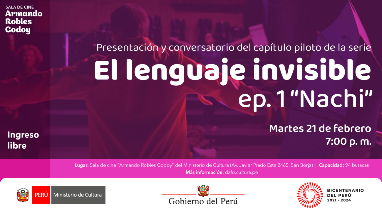 Presentación de "Nachi", episodio piloto de la serie "el lenguaje invisible"