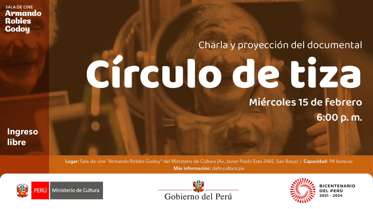 Charla y proyección "Círculo de tiza"