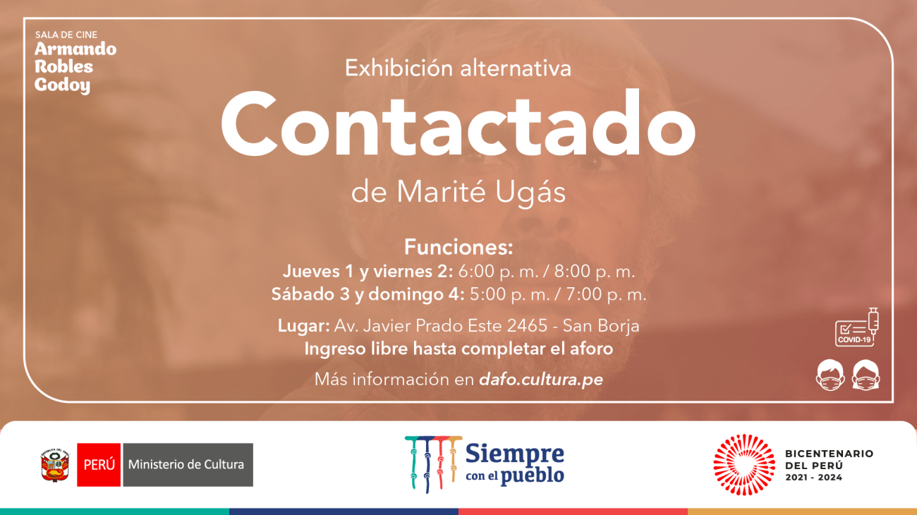 Exhibición alternativa: "Contactado" de Marité Ugás