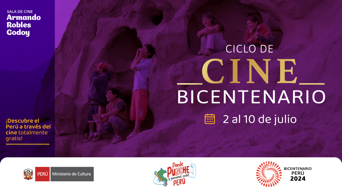 Ciclo de cineBicentenario en la sala Armando Robles Godoy