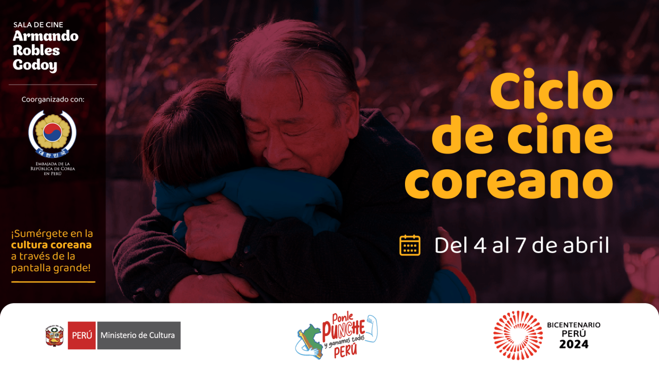 Ciclo de cine coreano 2024 en la sala Armando Robles Godoy