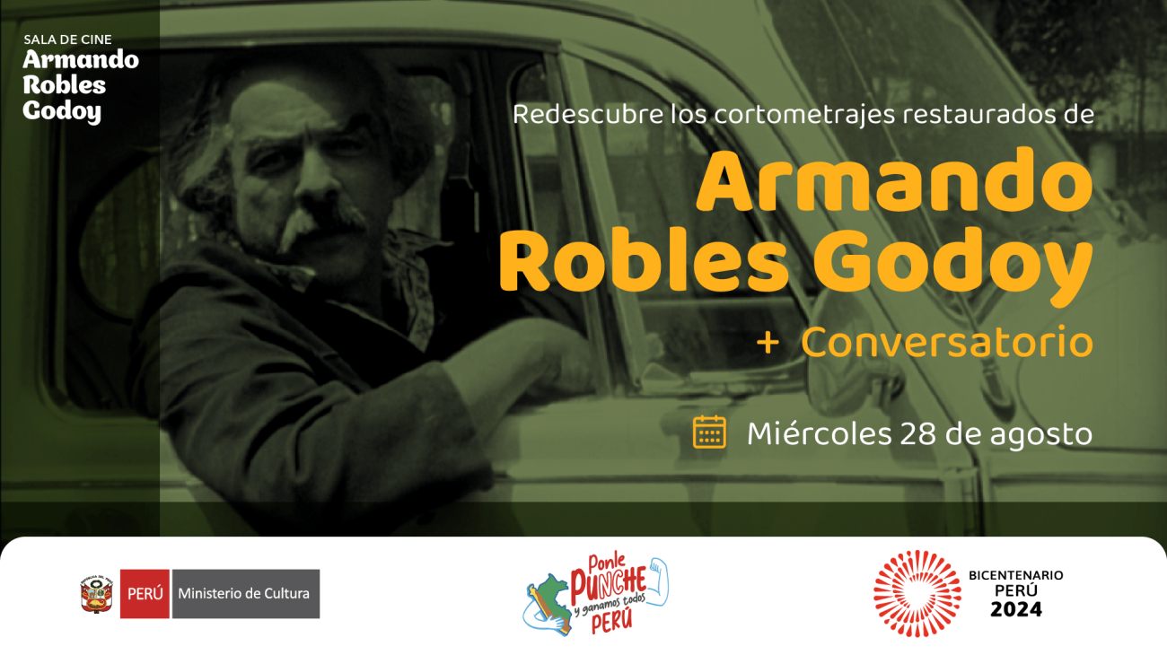 Muestra de cortometrajes restaurados del director Armando Robles Godoy