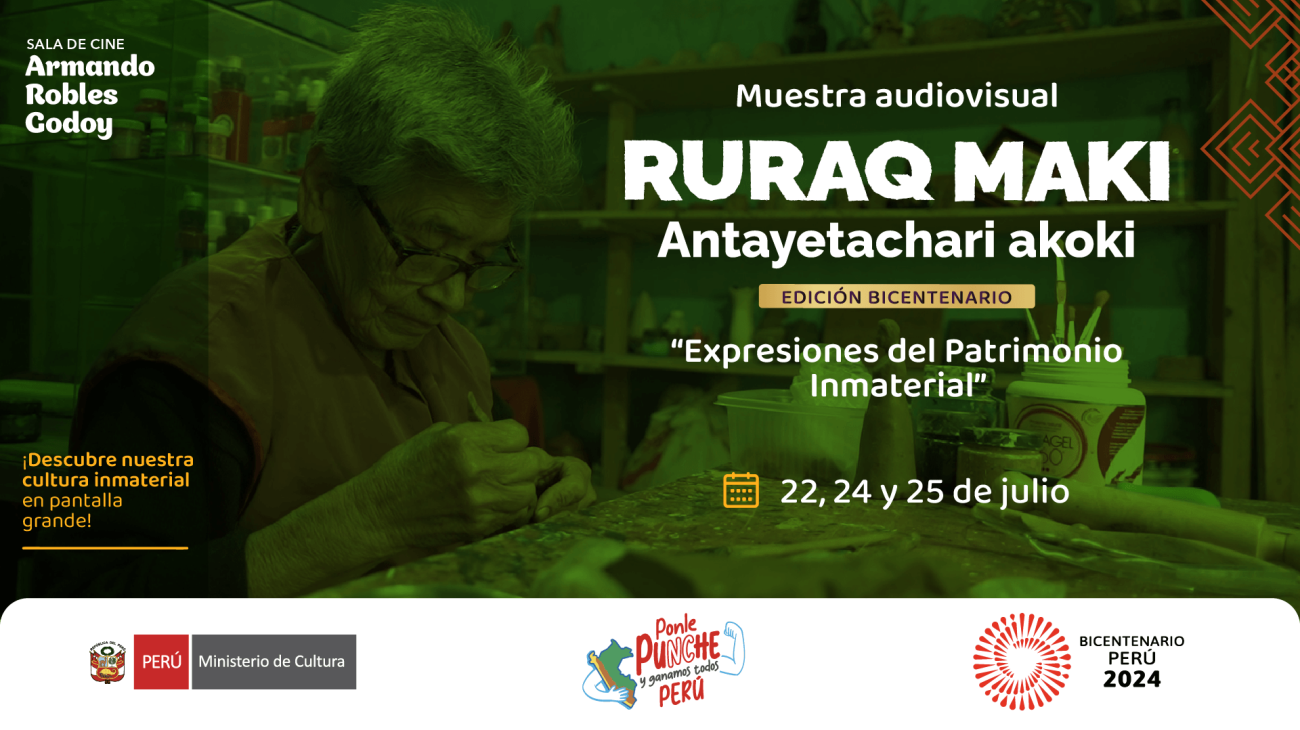 Muestra audiovisual Ruraq Maki 2024