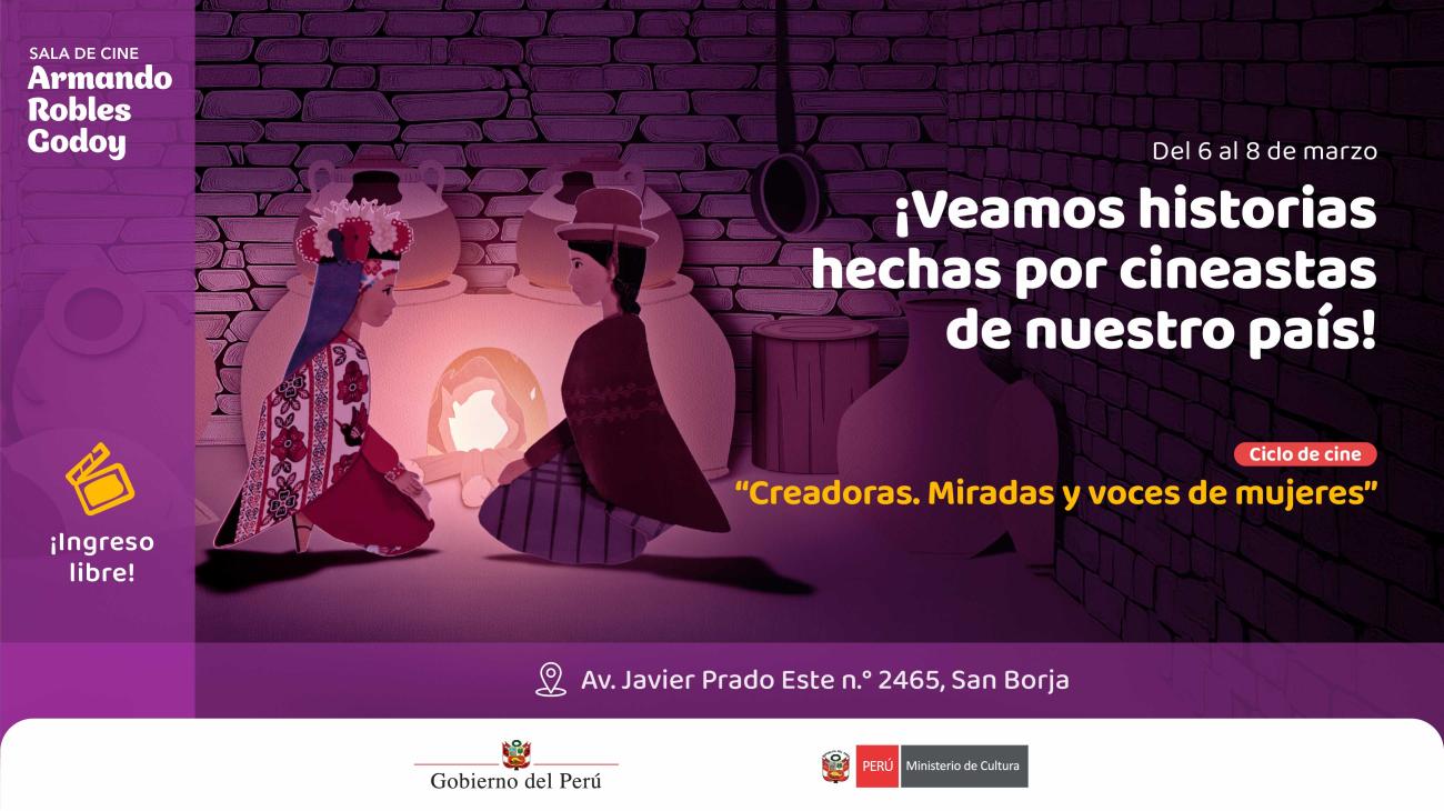 Ciclo de cine | Creadoras. Miradas y voces de mujeres
