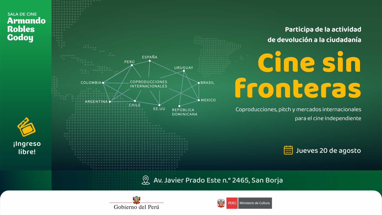 Actividad de devolución a la ciudadanía: "Cine sin fronteras"