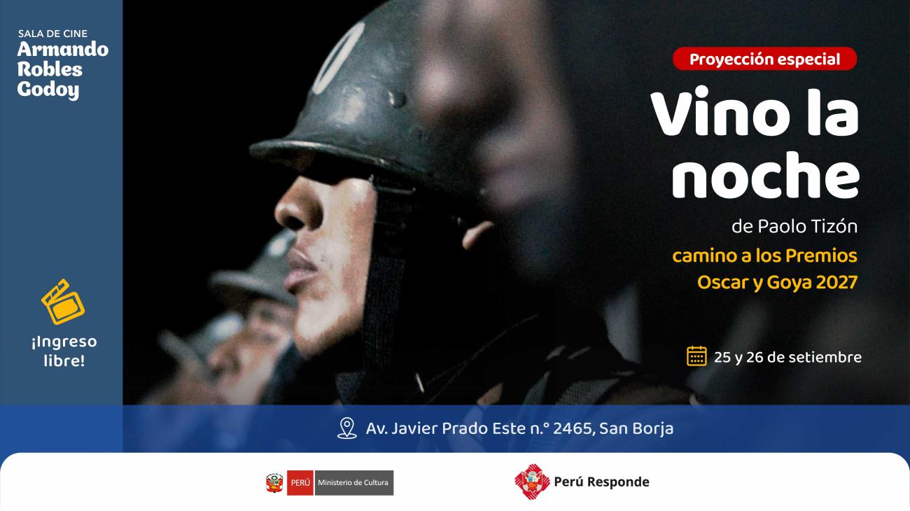 Proyección especial | "Vino la noche"