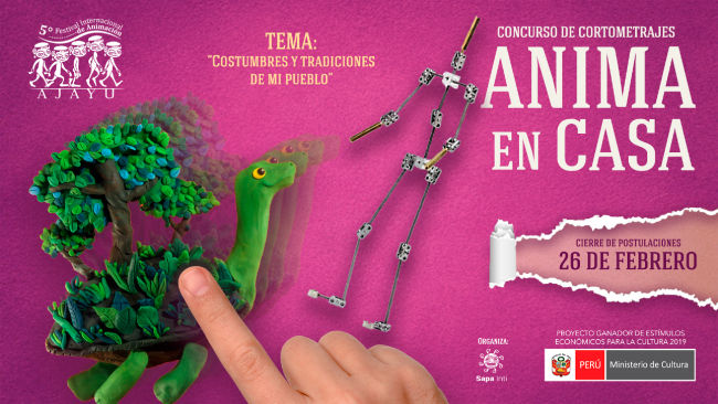 [Cerrada] Concurso de Cortometrajes "Anima en Casa"