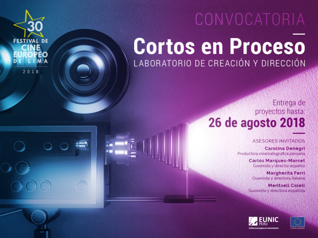 [Cerrada] Convocatoria Cortos en Proceso: Laboratorio de creación y dirección