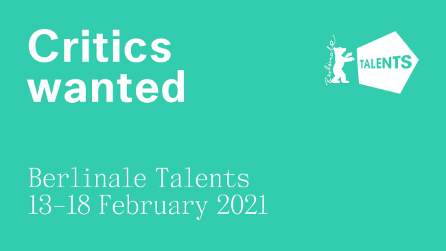 [Cerrada] Berlinale Talents 2020 - Talent Press
