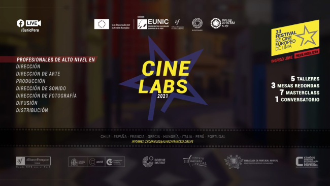 [Cerrada] Cine Labs 2021 - 33° Festival de Cine Europeo de Lima