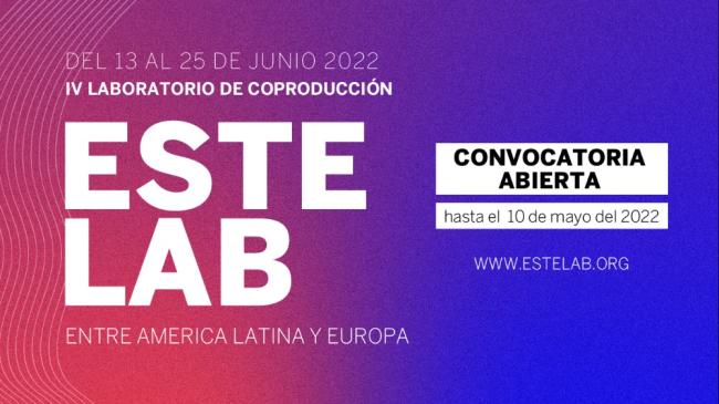 [Cerrada] IV Laboratorio de Coproducción Este LAB