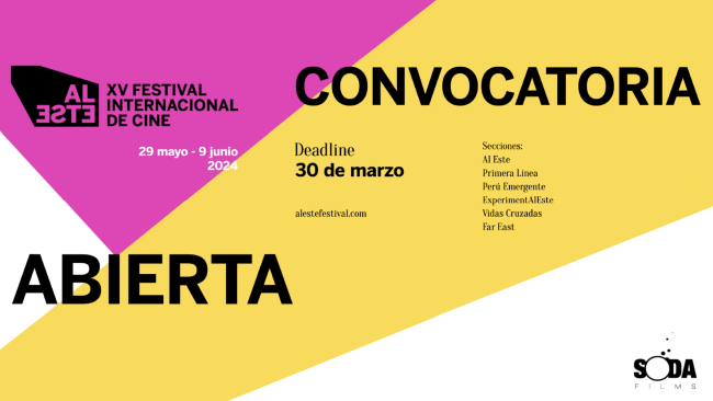 [Cerrada] XV Festival Internacional de Cine Al Este