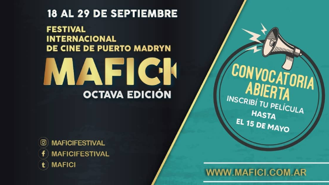[Cerrada] 8° Festival Internacional de Cine de Puerto Madryn - MAFICI