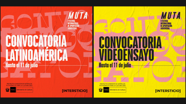 [Cerrada] MUTA – V Festival Internacional de Apropiación Audiovisual